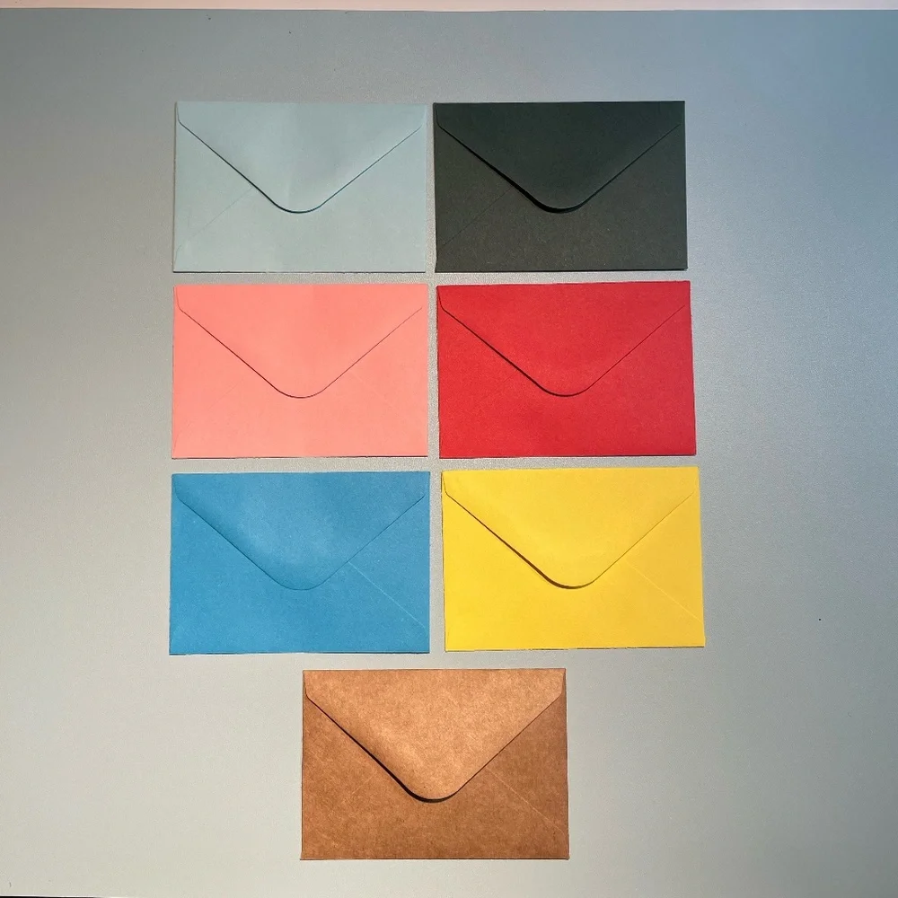 Assorted Mini Envelopes - 25 pcs